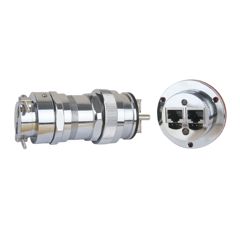 YWT40系列耐環(huán)境高速雙網(wǎng)口圓形連接器